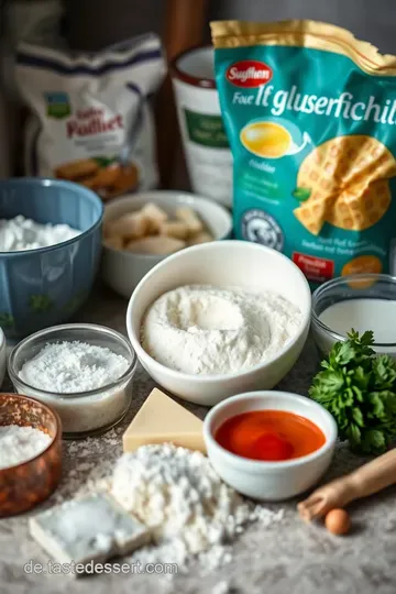 Feine glutenfreie Waffeln für jeden Anlass ingredients