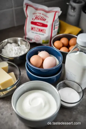 Fluffige Pfannkuchen – Der perfekte Start in den Tag! ingredients