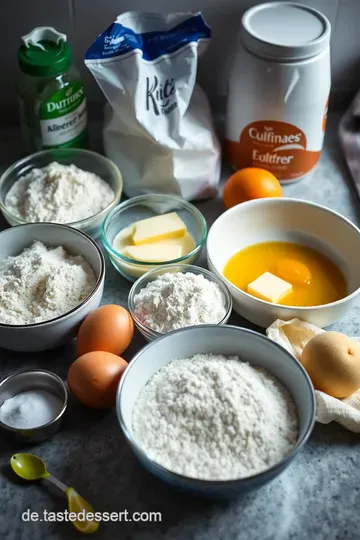 Frischer Zitronenkuchen – Ein Stück Sommer auf dem Teller ingredients