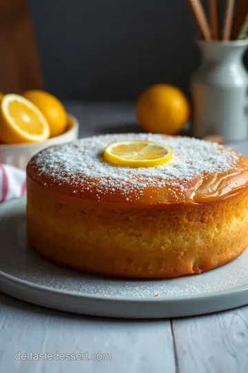Frischer Zitronenkuchen – Ein Stück Sommer auf dem Teller presentation