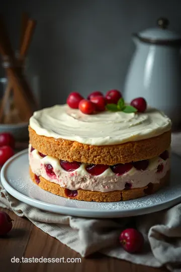 Frischkäse Torte mit Erdbeeren – Rezept für einen Sommergenuss presentation