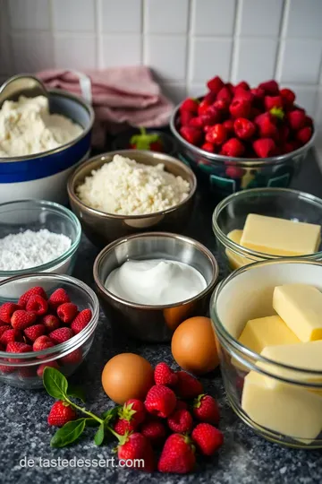 Fruchtiger Rhabarberkuchen – Glutenfreier Genuss aus Omas Backstube ingredients