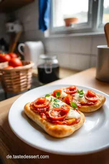 Herzhafte Pizzaschnecken mit Käse und Wurst steps