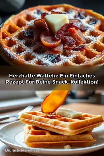 Herzhafte Waffeln: Ein einfaches Rezept für deine Snack-Kollektion!