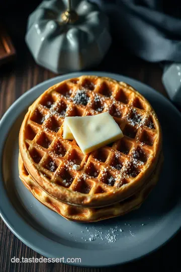 Himmlische Belgische Waffeln presentation