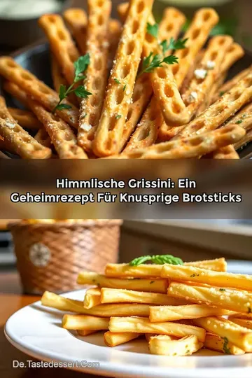 Himmlische Grissini: Ein Geheimrezept für knusprige Brotsticks