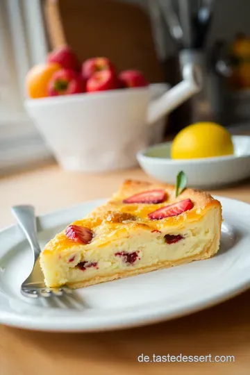 Himmlischer Käsekuchen mit fruchtiger Note steps