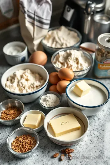 Himmlischer Spekulatius Kuchen vom Blech ingredients