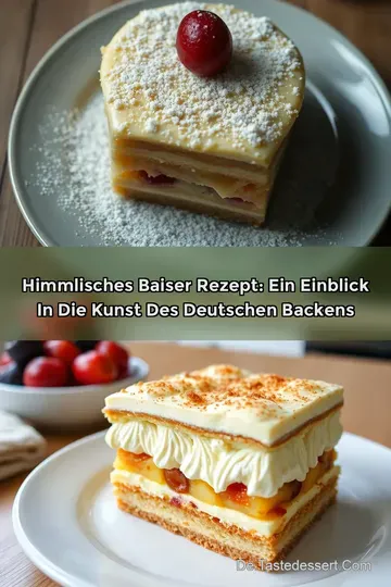 Himmlisches Baiser Rezept: Ein Einblick in die Kunst des deutschen Backens