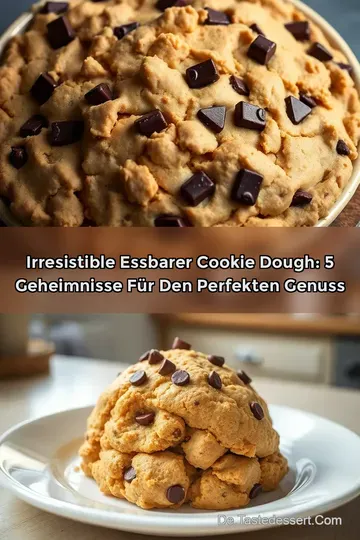 Irresistible Essbarer Cookie Dough: 5 Geheimnisse für den perfekten Genuss