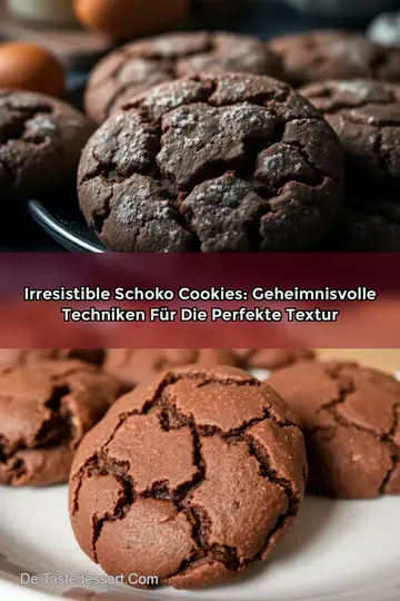 Irresistible Schoko Cookies: Geheimnisvolle Techniken für die perfekte Textur