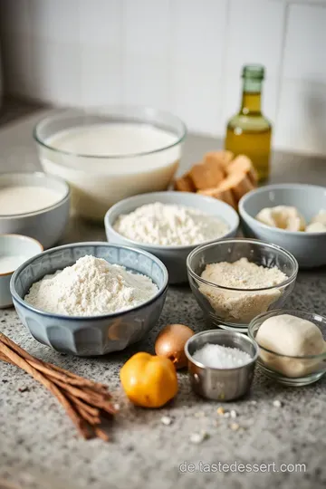 Klassischer Grießbrei mit Vanille und Zimt ingredients