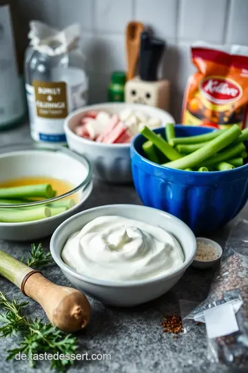 Knuspriger Flammkuchen mit Crème Fraîche und Zwiebeln ingredients