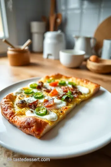 Knuspriger Flammkuchen mit Crème Fraîche und Zwiebeln steps