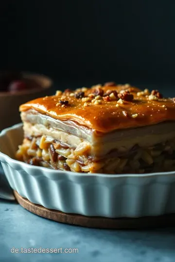 Köstliche Baklava – Das traditionelle orientalische Dessert presentation