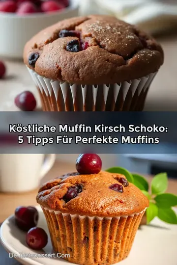 Köstliche Muffin Kirsch Schoko: 5 Tipps für perfekte Muffins