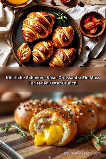 Köstliche Schinken-Käse-Croissants: Ein Muss für jeden Oster Brunch!