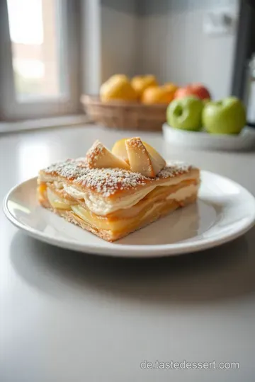 Köstlicher Apfelstrudel aus Blätterteig steps