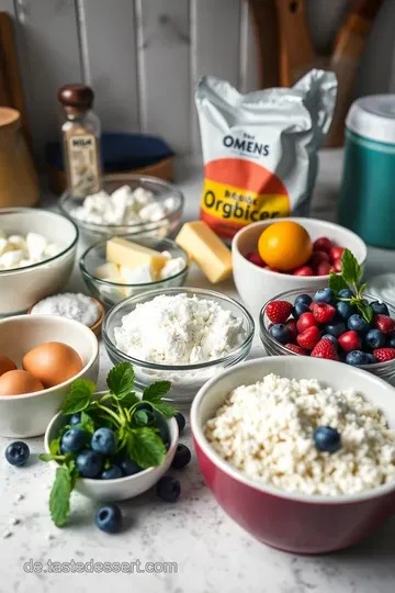 Köstlicher Blaubeerkuchen – Ein Genuss aus Omas Backstube ingredients