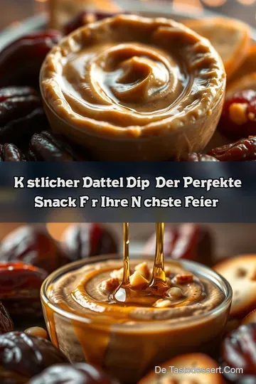 Köstlicher Dattel Dip: Der perfekte Snack für Ihre nächste Feier!
