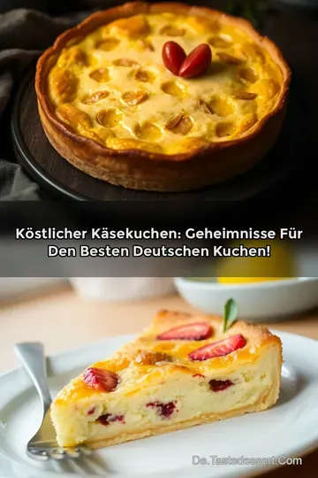 Köstlicher Käsekuchen: Geheimnisse für den besten deutschen Kuchen!