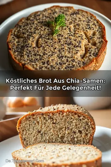 Köstliches Brot aus Chia-Samen: Perfekt für jede Gelegenheit!