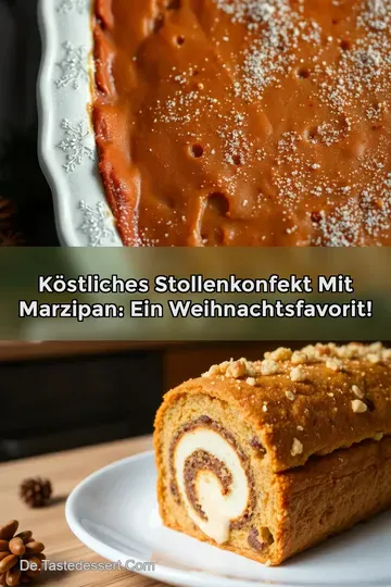 Köstliches Stollenkonfekt mit Marzipan: Ein Weihnachtsfavorit!