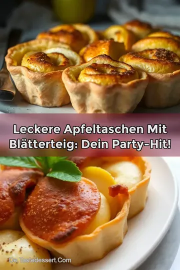 Leckere Apfeltaschen mit Blätterteig: Dein Party-Hit!