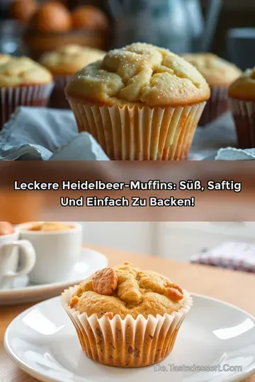Leckere Heidelbeer-Muffins: Süß saftig und einfach zu backen!