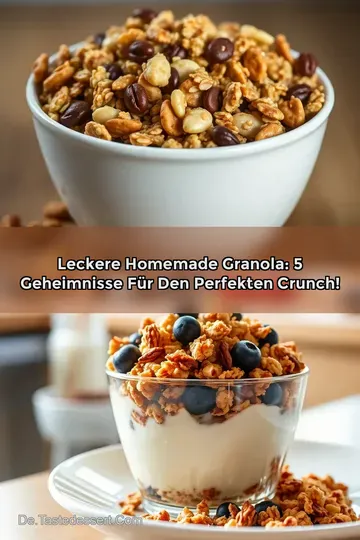 Leckere Homemade Granola: 5 Geheimnisse für den perfekten Crunch!