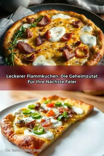 Leckerer Flammkuchen: Die Geheimzutat für Ihre nächste Feier