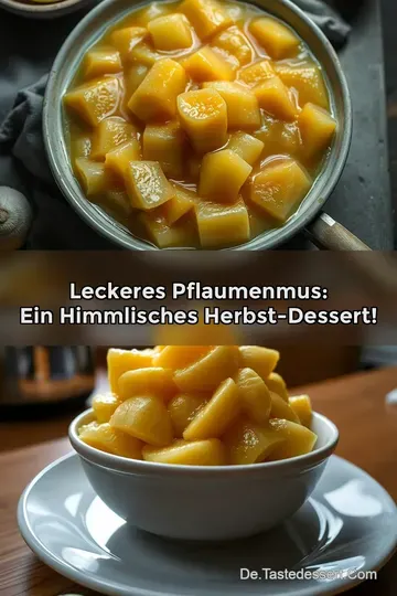 Leckeres Pflaumenmus: Ein himmlisches Herbst-Dessert!