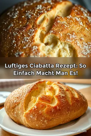 Luftiges Ciabatta Rezept: So einfach macht man es!