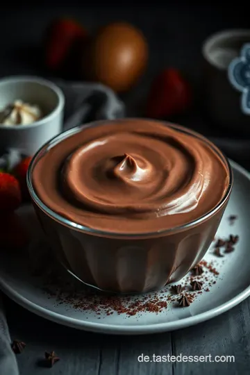 Luxuriöse Mousse au Chocolat im Thermomix presentation