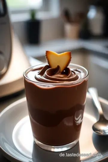 Luxuriöse Mousse au Chocolat im Thermomix steps
