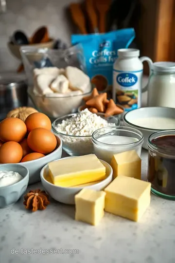 Marmorierter Rahmkuchen – Ein himmlischer Genuss mit Sahne ingredients