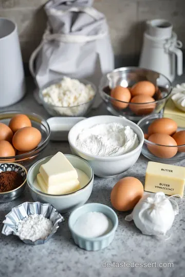 Marmorkuchen auf dem Blech – Der perfekte Klassiker! ingredients