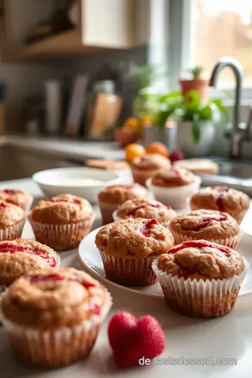 Rote Samtmuffins – Ein himmlisches Geschmackserlebnis! steps