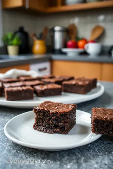 Saftige Schokoladenbrownies – Ein Stückchen Glück! steps