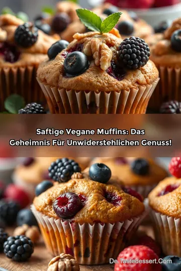 Saftige Vegane Muffins: Das Geheimnis für unwiderstehlichen Genuss!