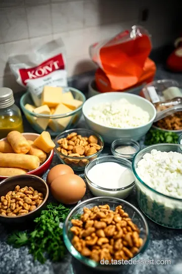 Saftiger Karottenkuchen mit Walnüssen und Zimt ingredients