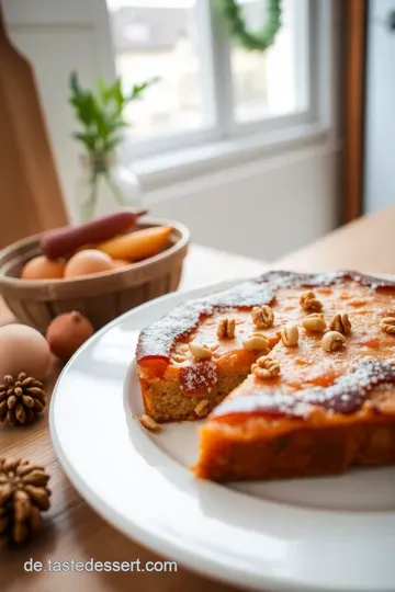 Saftiger Karottenkuchen mit Walnüssen und Zimt steps