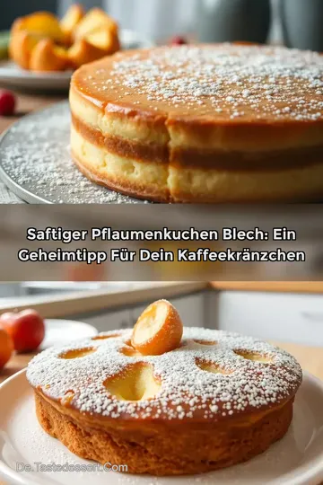 Saftiger Pflaumenkuchen Blech: Ein Geheimtipp für dein Kaffeekränzchen