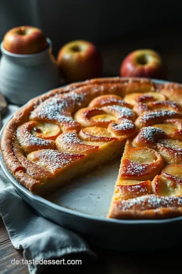 Saftiger veganer Apfelkuchen – Ein Stück Herbst auf dem Teller! presentation