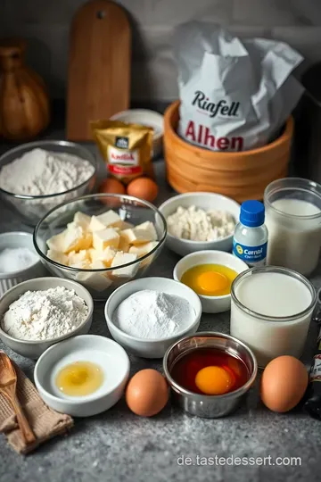 Schiff ahoi! Piratenschiff Kuchen ingredients