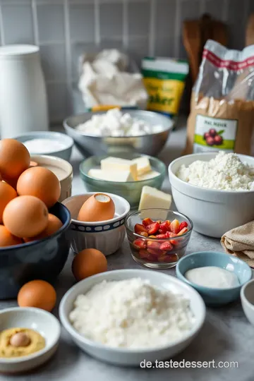 Schwäbischer Streuselkuchen ohne Hefe – Ein Stück Heimat auf dem Teller ingredients