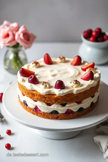 Süße Überraschung: Baby Shower Torte presentation