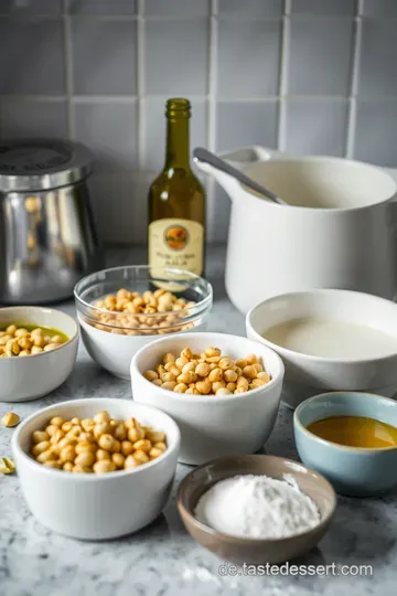 Süße Versuchung: Hausgemachte Pistaziencreme ingredients