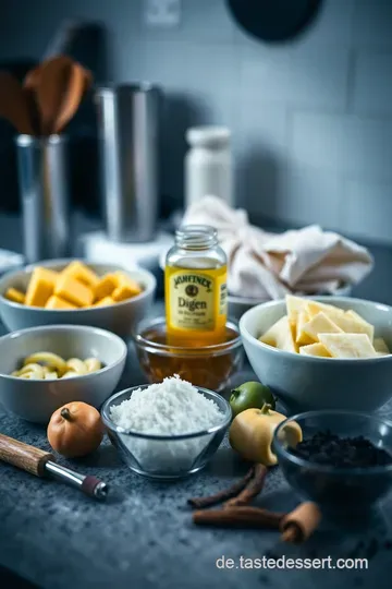 Süßer Feigensenf – Ein Genuss mit fruchtiger Note ingredients