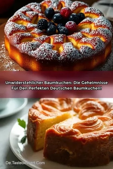 Unwiderstehlicher Baumkuchen: Die Geheimnisse für den perfekten deutschen Baumkuchen!